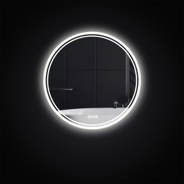 Round Edge Border LED Mirror