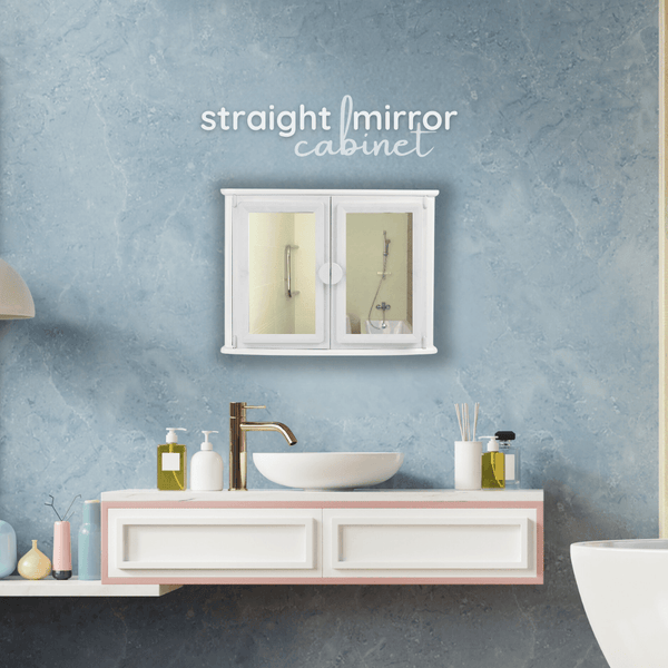 Stylo Straight Mirror Cabinet